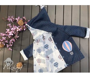 Stickserie - Ballon Liebe Fransenappli